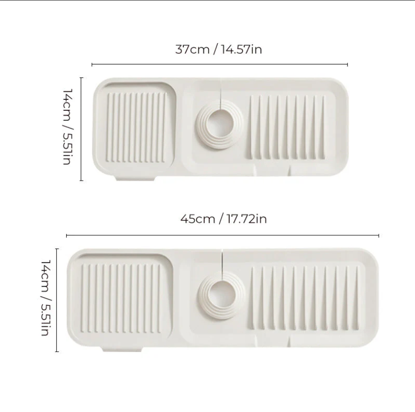 Tapis en silicone révolutionnaire : séchage rapide et sécurisé pour votre cuisine