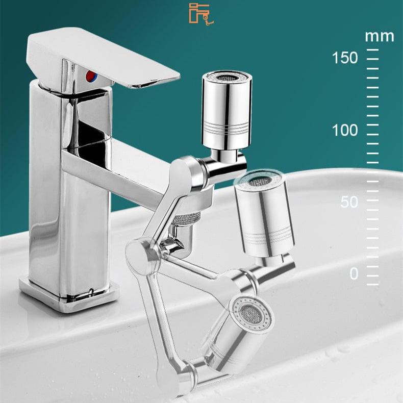 Robinet rotatif pratique pour un nettoyage sans effort