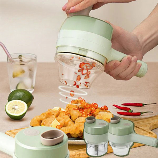 Hachoir multifonction innovant 4 en 1 pour une cuisine simplifiée