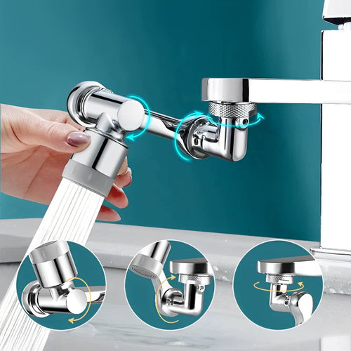 Robinet rotatif pratique pour un nettoyage sans effort