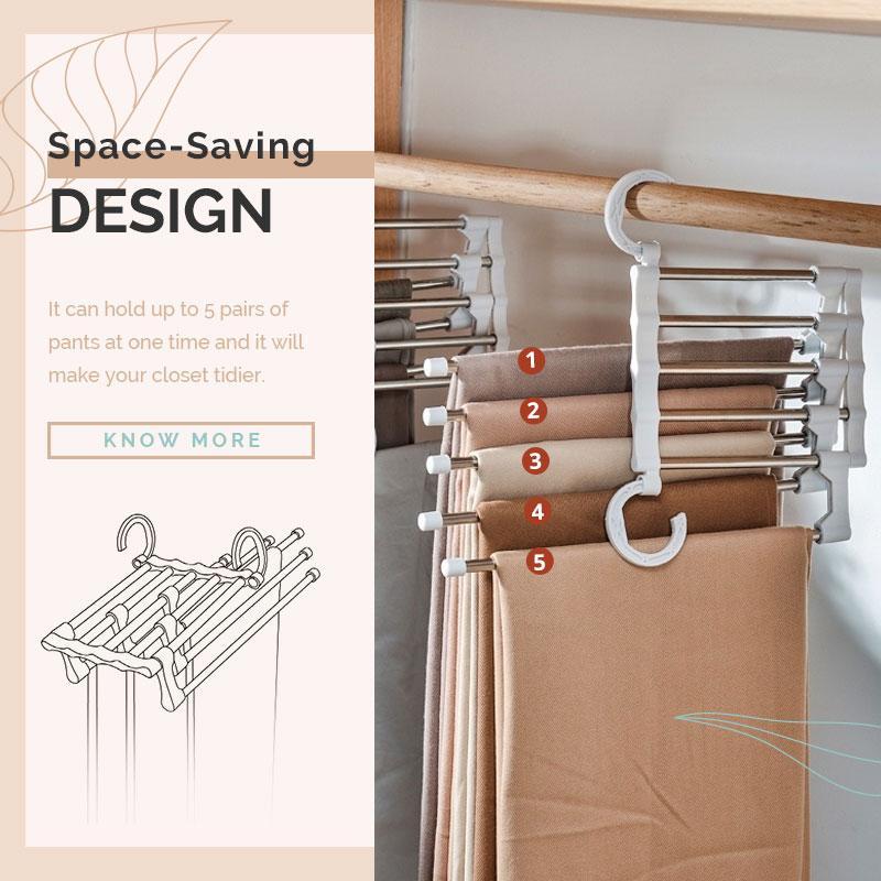 Support à pantalons polyvalent et pratique