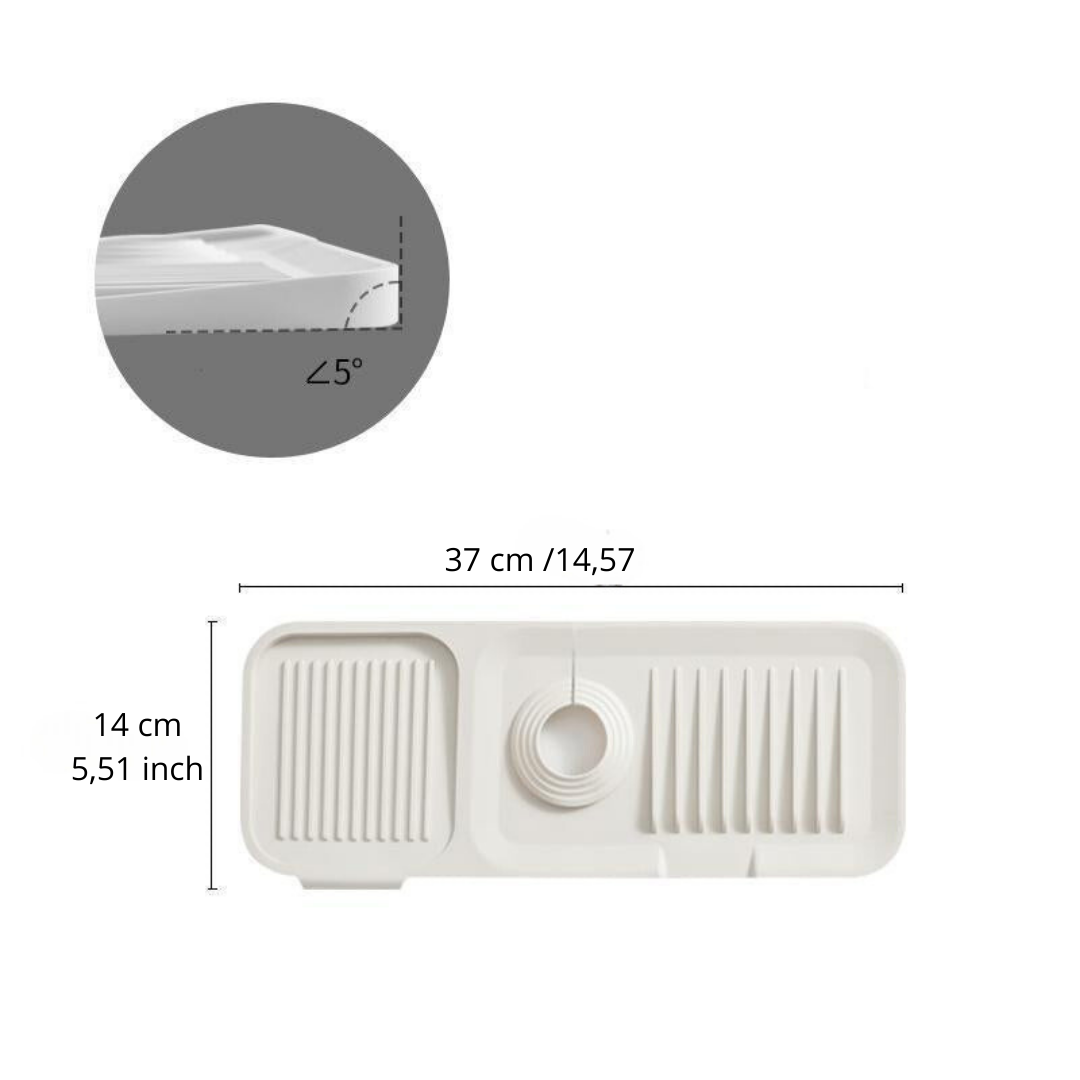 Tapis en silicone révolutionnaire : séchage rapide et sécurisé pour votre cuisine