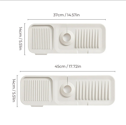 Tapis en silicone révolutionnaire : séchage rapide et sécurisé pour votre cuisine