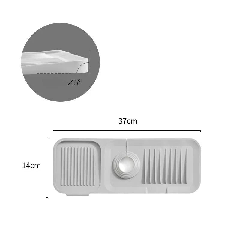 Tapis en silicone révolutionnaire : séchage rapide et sécurisé pour votre cuisine