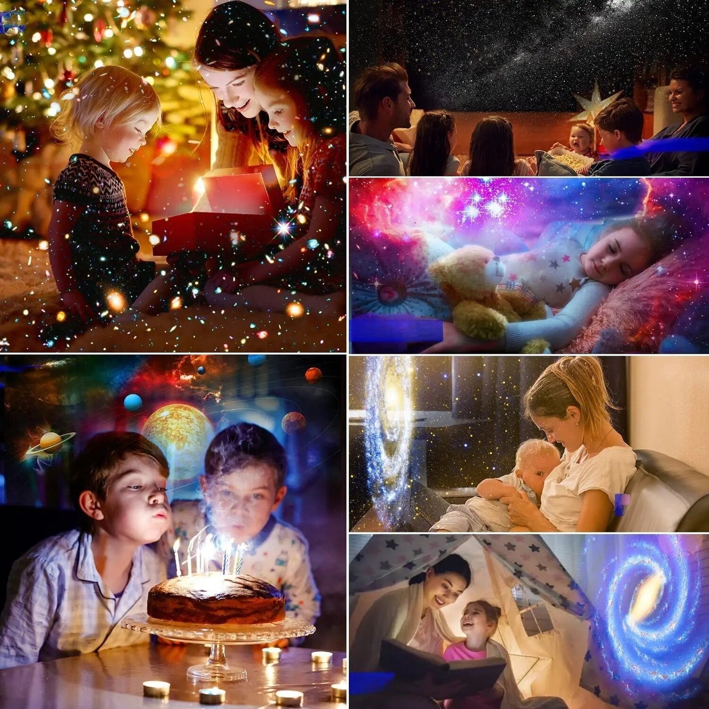 Projecteur d'Étoiles Kadopia : Transformez votre espace en un ciel étoilé enchanteur
